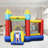 9.3' x 9.87' Bounce House with Slide