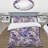 Floral Duvet Cover Set - Purple Lavender Persian Paisleys I-1363409493