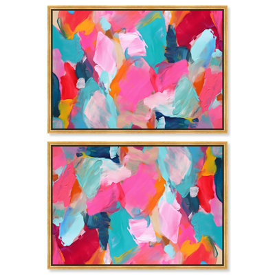 «Shimmering Essence I Set», art urbain coloré par Art Remedy
