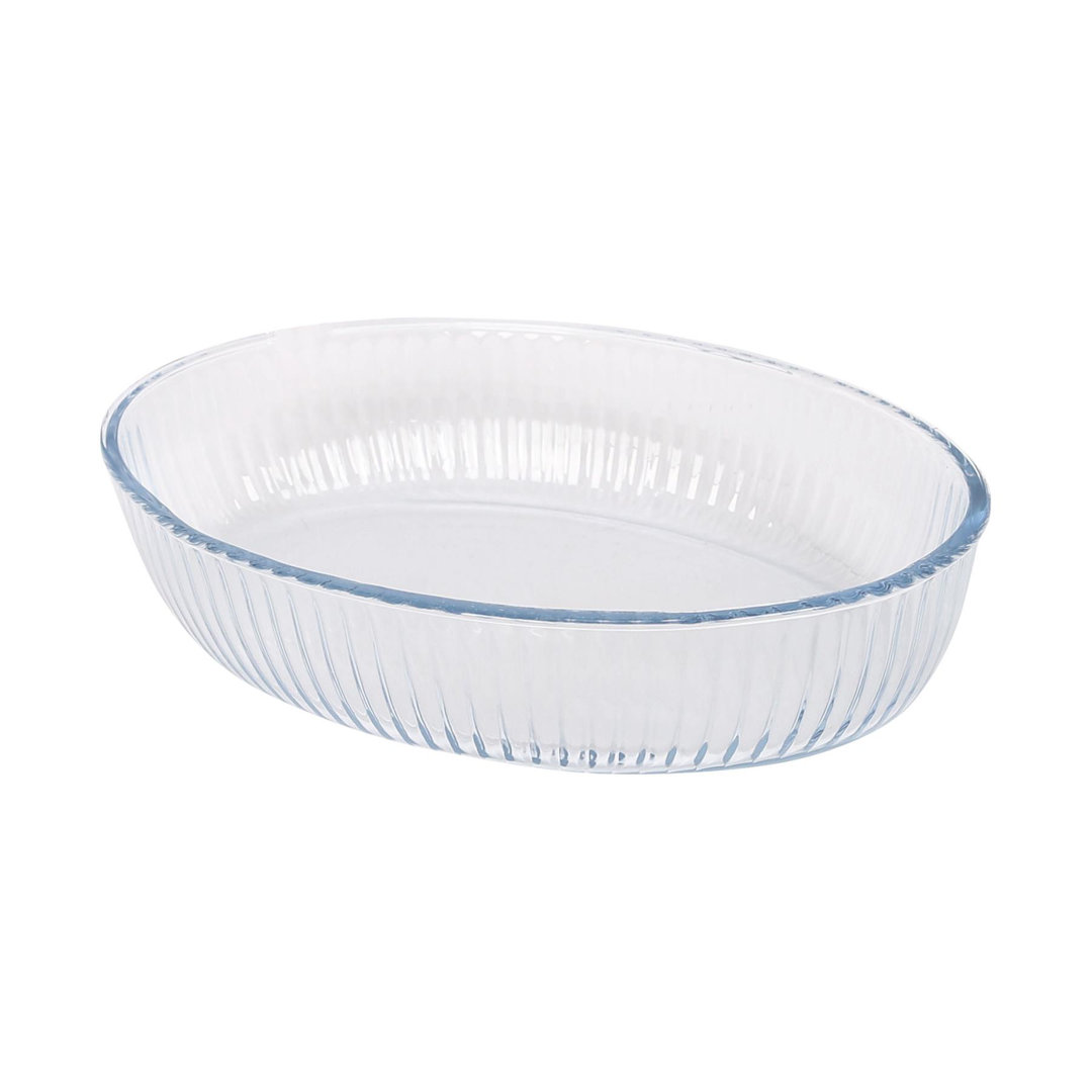 Argon Tableware - Optical Oval Glass Oven Baking Dish