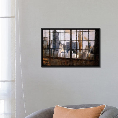 « window over empire state », reproduction d’impression sur toile
