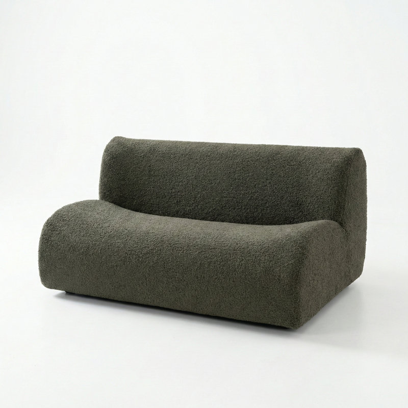 Causeuse modulaire Boneless (sans accoudoirs), Ourson gris