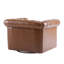 Fauteuil club pivotant Chesterfield