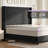 Crofford Modern Corduroy Upholstered Bed with 63''/65'' Tall Headboard & Solid Wood Leg-15391563-15224658