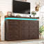 Commode 12 tiroirs l 71,00 po avec lumière DEL et station de charge-1445972303