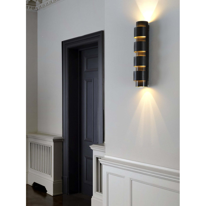 Ring 4 - Light Flush Mounted Sconce, Satin Brass