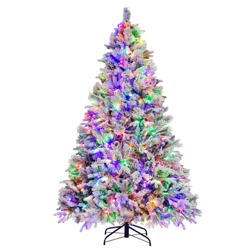 84' Lighted Pine Christmas Tree