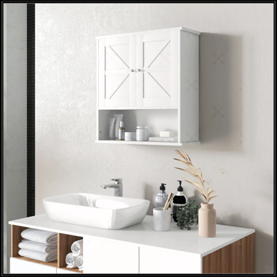 Armoire murale de salle de bain Kleankin Farmhouse