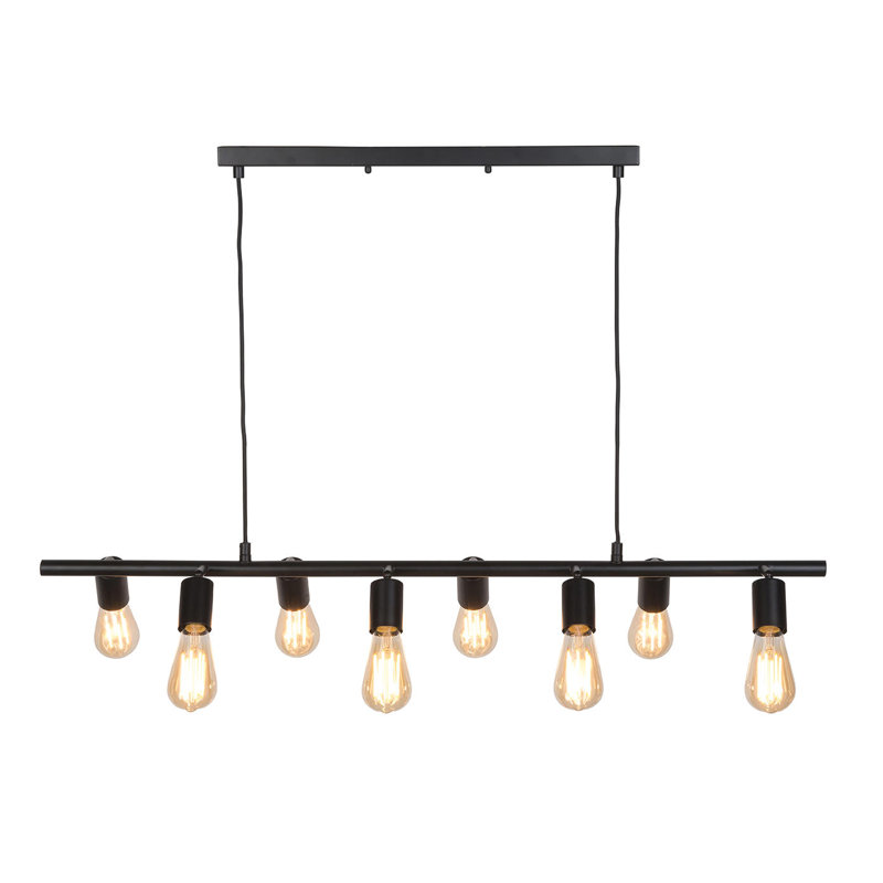 Swedish 8 - Light Kitchen Island Pendant