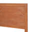 King Size Wood Platform Bed Frame with Classic Panel Headboard, Wooden Slats Support, No Box Spring Needed, Easy Assembly, Brown-1694815770-1694815773