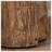 Javeah Tree Stump Stool, Decorative Side Table With Round Tabletop, Concrete End Table With Wood Grain Finish, For Indoors And Outdoors-1130733264