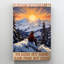 Snowboard et dans les montagnes - 1 pièce, impression sur toile tendue sur toile tendue-308785490