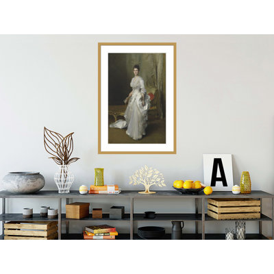 Margaret Stuyvesant Rutherfurd White (Mrs. Henry White)John Singer Sargent -Framed Giclee Print