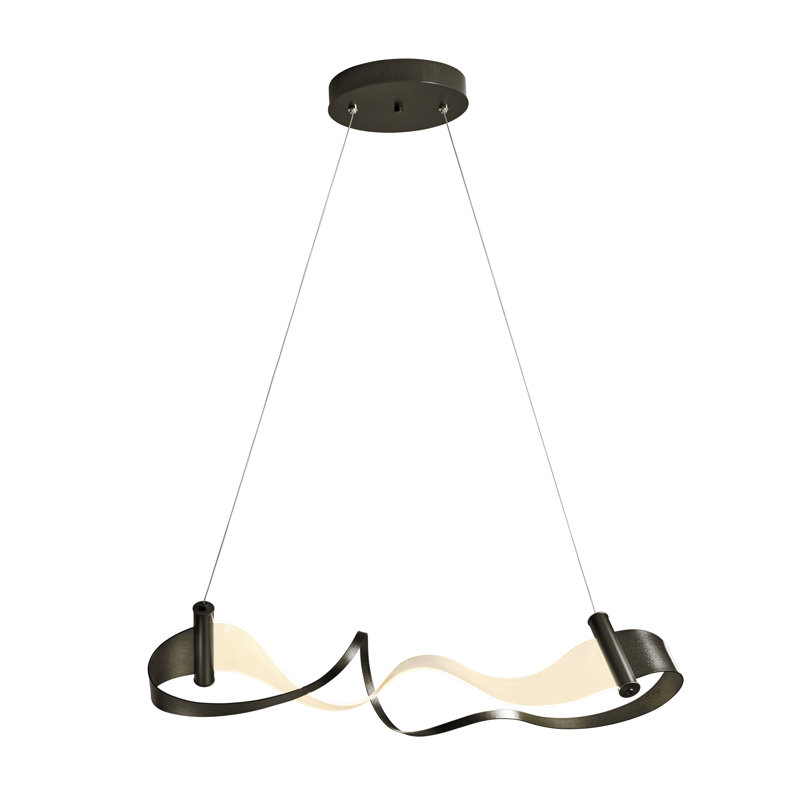 Zephyr 1 - Light Statement Geometric LED Pendant, Oil Rubbed Bronze