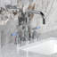 Robinet de salle de bain espacé Kingston-101073262