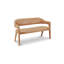 Martens Dining Bench Tan Leather