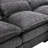 Modern Large Chenille Fabric U-Shape Sectional Sofa-87184083