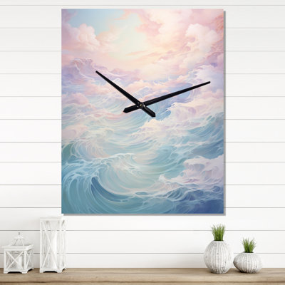 Crystallee - Storms Modern Wall Clock
