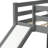 Allain Twin Solid Wood Loft Bed with Slide by Harper&Bright Designs-1741933799