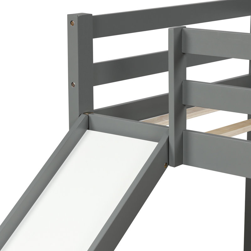 Allain Twin Solid Wood Loft Bed by Harper&Bright Designs