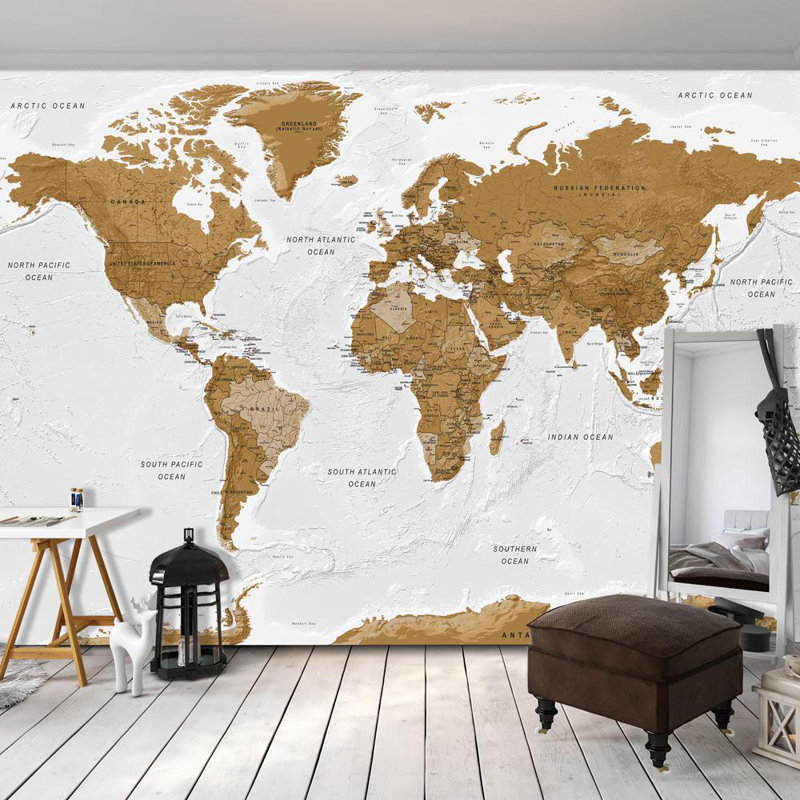 Corter Smooth Wall Mural, 41" L x 57" W