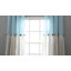 Panneau de rideau simple semi-transparent en lin Lush Decor-1203272994-1203272997