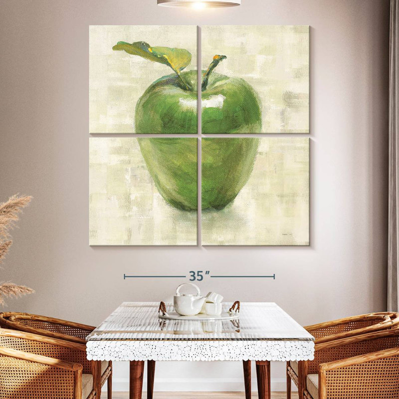 Yarlin Green Apple, 50" H x 50" W