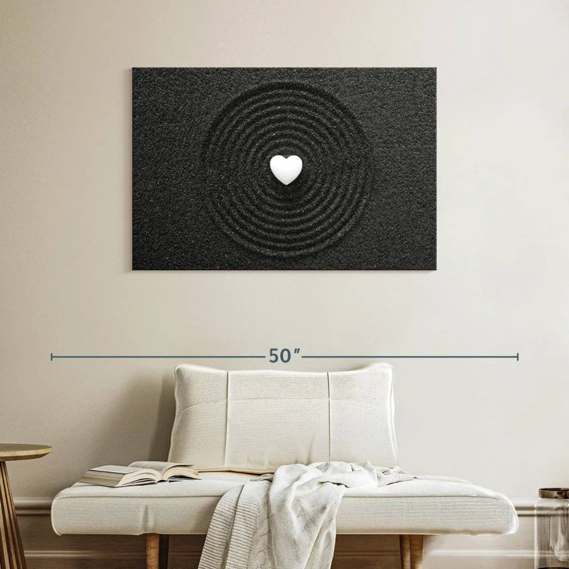 Cœur de jardin Hardie Zen, H 26 po x l 39 po
