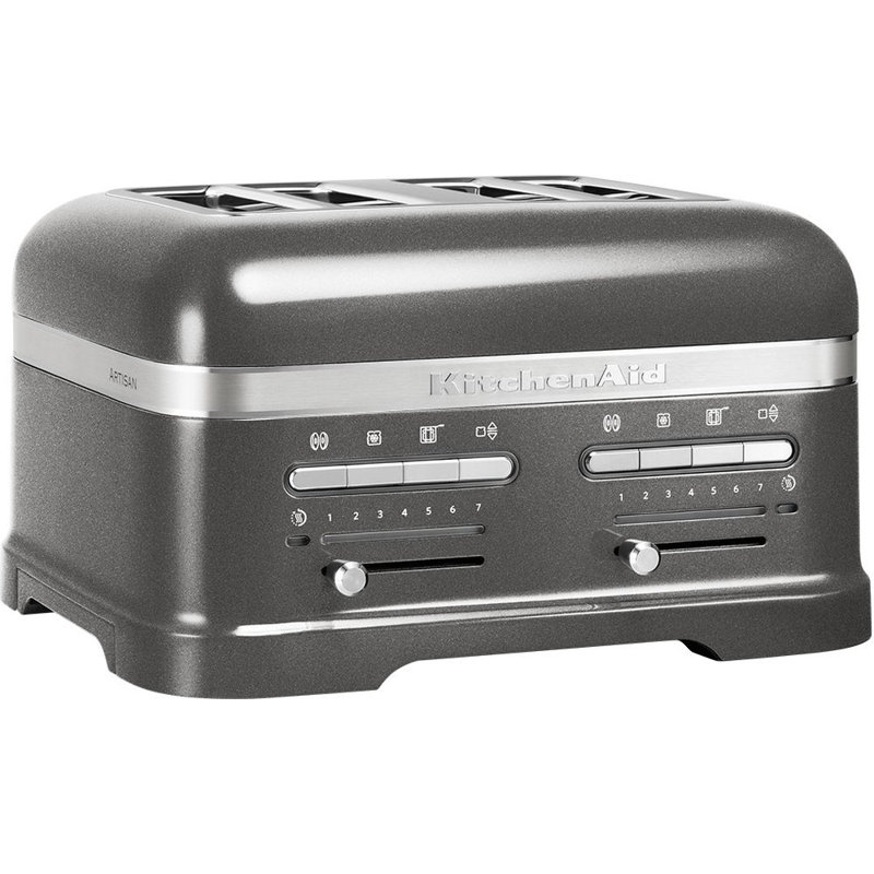 KitchenAid Artisan 4 Slot Toaster, Medallion Silver