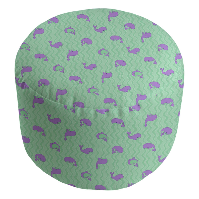 Repose-pieds Avicia, Vert parisien / mauve