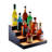 LED Lighted Liquor Bottle Display Bar Shelf RF & App Control 16" 4-Step