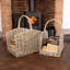Wicker Log Carrier
