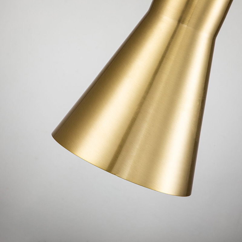 Luminaire suspendu Jesiel, Laiton vieilli, H 25,75 po x l 7 po x P 7 po