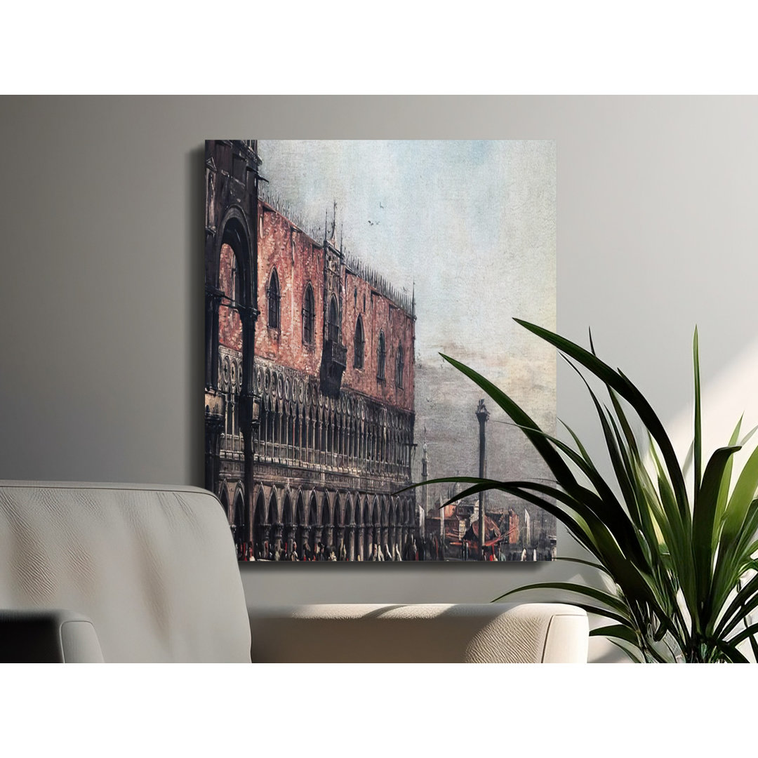 Venice Canvas Wall Art, Doge's Palace Print, Gallery Wrapped Canvas, Ready to Hang, Archival Quality, Italian Art, Statement Piece, Home