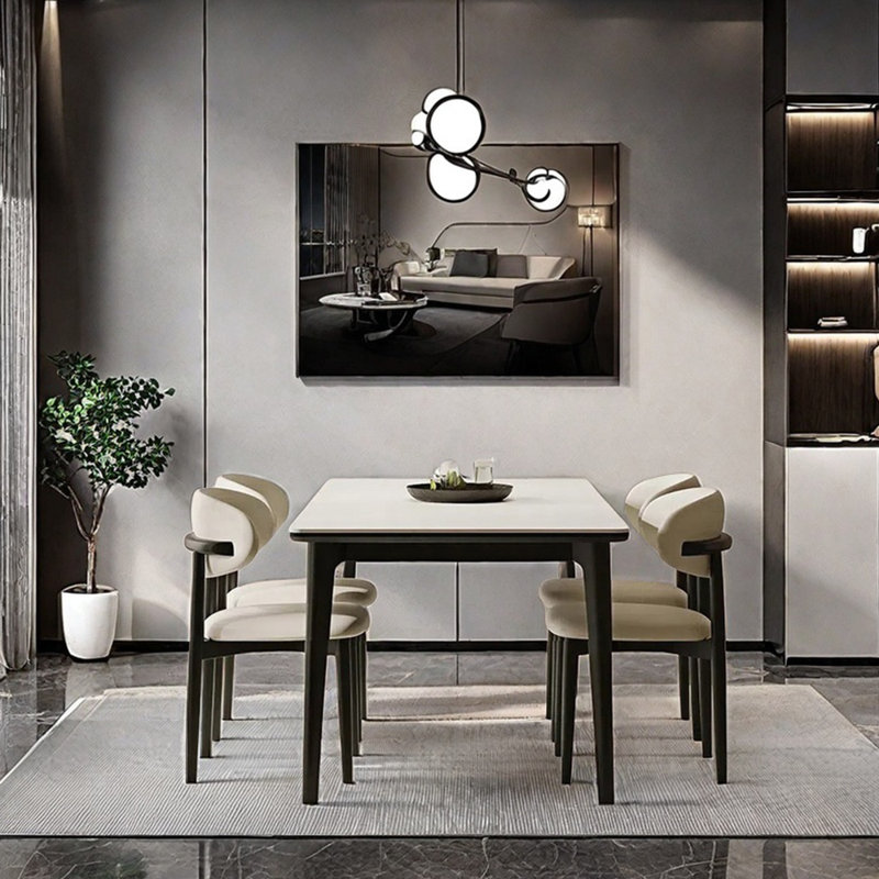 Collection de table et chaises Luxury, H 29,52 po x L 59,05 po x l 31,49 po