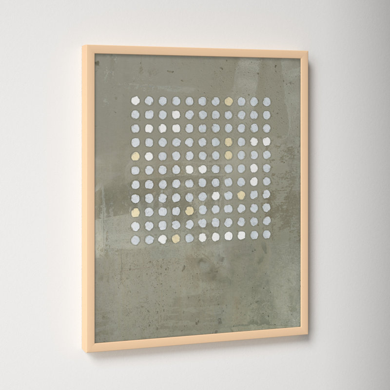 Circles In Squares 2 by Jacques Pilon, Brown, 20" H x 16" W x 1.25" D