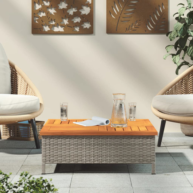 Andreano Square Outdoor Coffee Table , 70cm cm W 70cm cm D, Grey