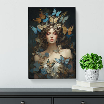 Butterfly Baroque Art - No Frame Print