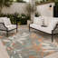 Tapis tropical intérieur / extérieur lavable à la machine Chantille ACN2955-130808273-130808277