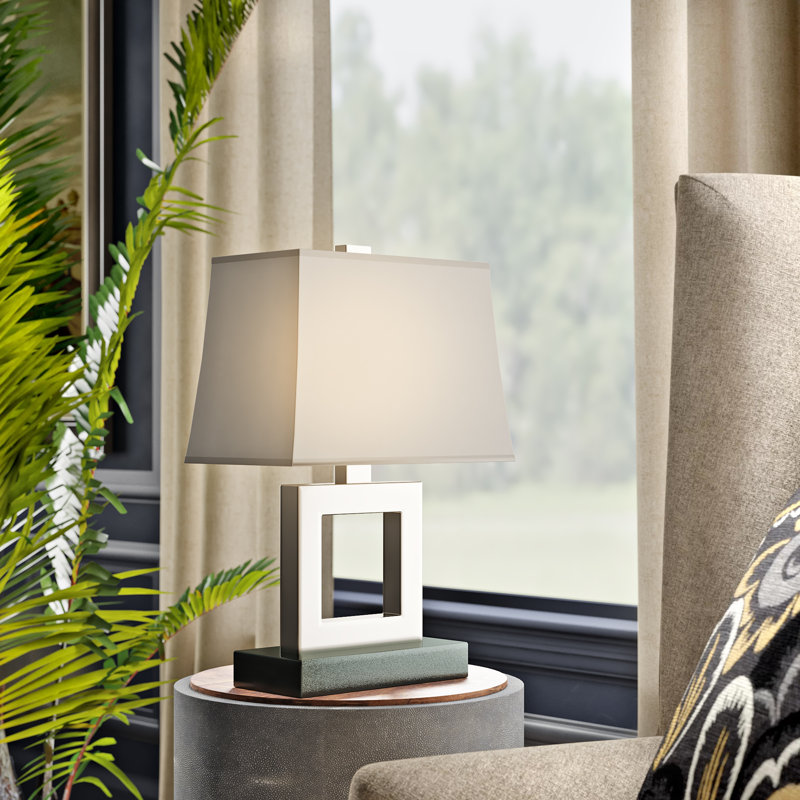 Doughnut Table Lamp, Natural Brass