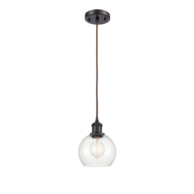 Roxane 1 - Light Single Pendant, LED, Oil Rubbed Bronze