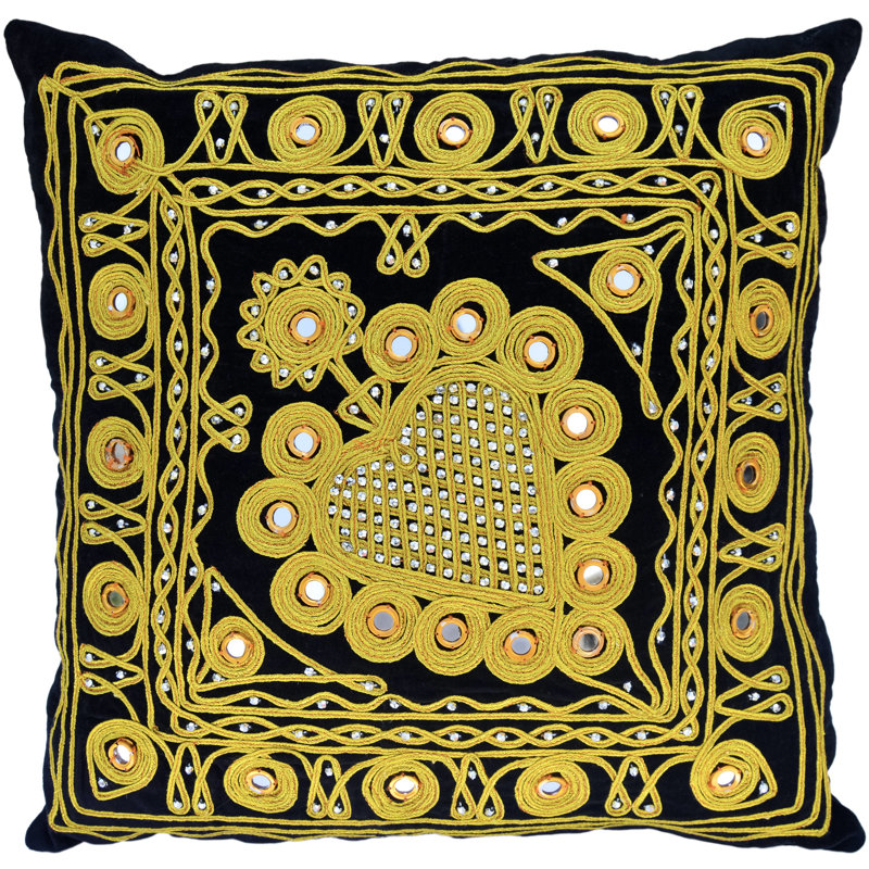 Square Pillow Cover & Insert, Damask 2