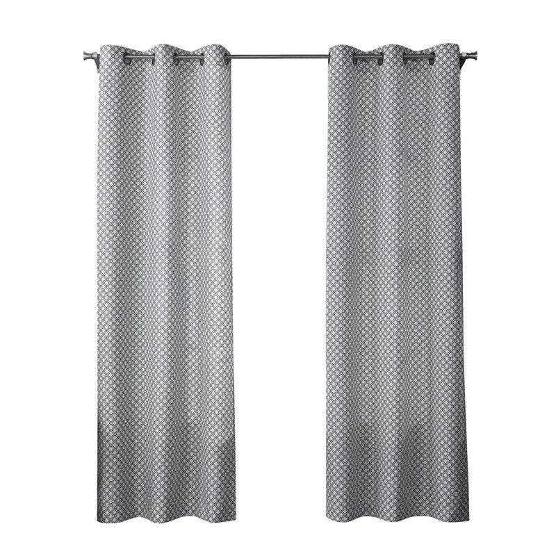 Room Darkening Curtain Single Panel, Gray