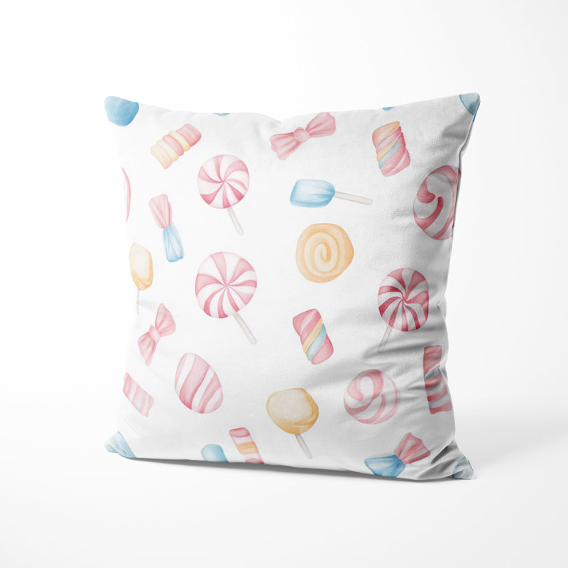 Coussin Boho - Coussin imprimé "Candy Dreams", H 20 po x l 20 po