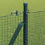Vidaxl Fence With Posts Steel-116798104-116798105
