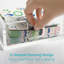 Clear Acrylic Guest Towel Holder Multi-purpose Desktop Napkin Storage Rack