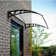 Happy Girl 0.97cm W x 0.74cm D Plastic Grey Cover Retractable Door / Window Awning