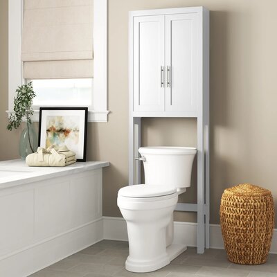 Three Posts™ Freestanding Over The Toilet Storage & Reviews | Wayfair