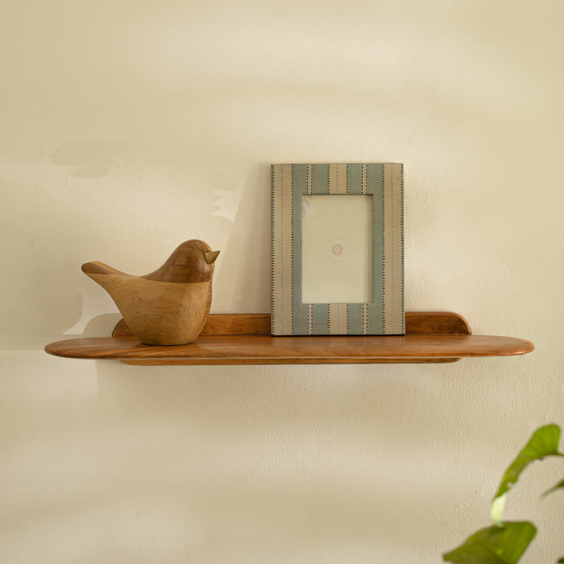 Tablettes murales flottantes en bois Sephine