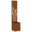 Garden Planter With Decorative Panel-1071899234-1071899235
